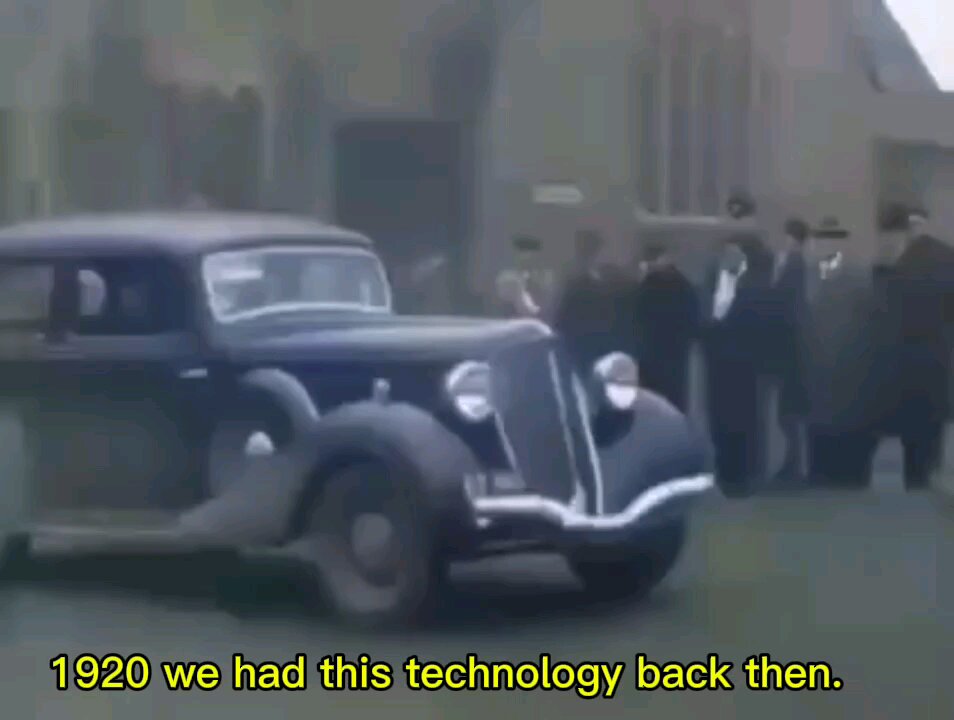 sexy technology in 1920, Elon musk didn't invent it.