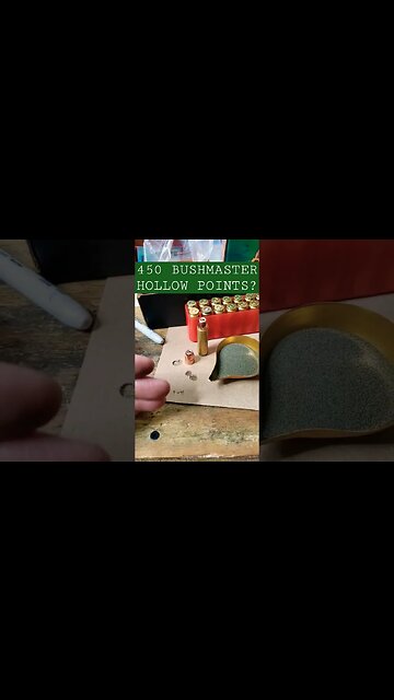 🔥Getting Ready To Reload 450 Bushmaster With Hornady 240gr XTP Mag Hollow Point And Ramshot Enforcer