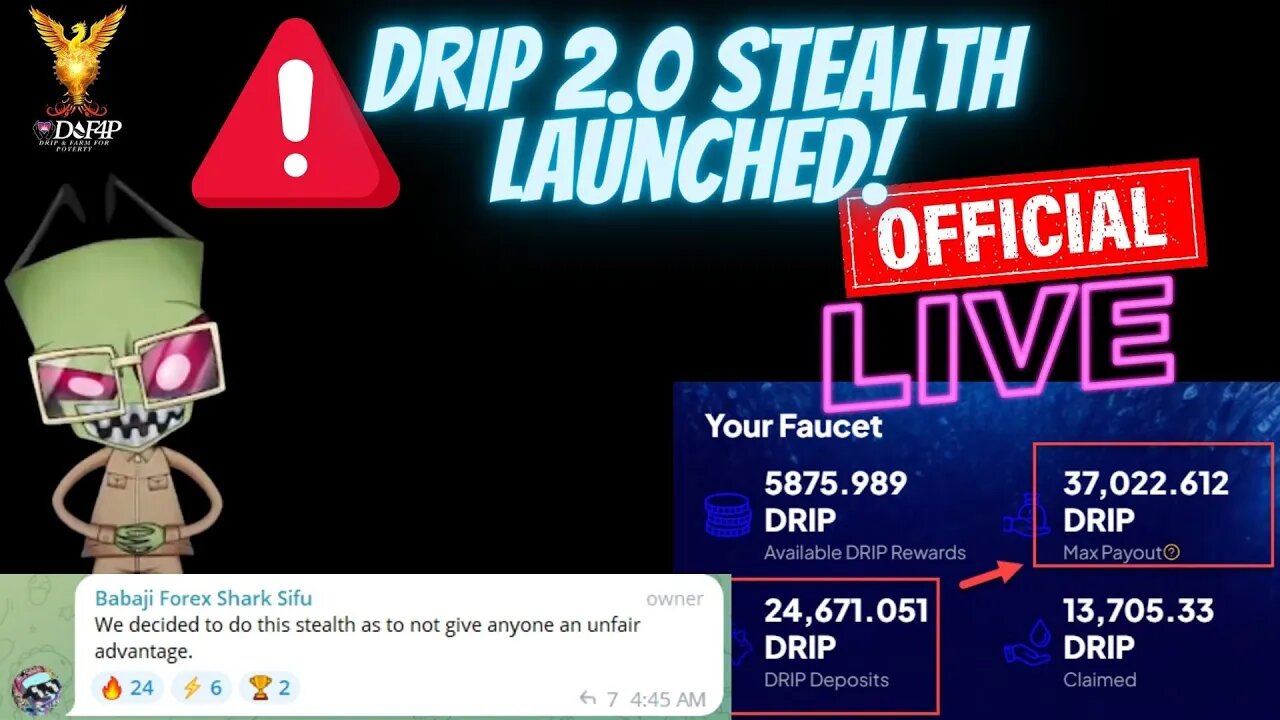 Drip Network Forex Shark Stealth Launches Drip 2.0 its official