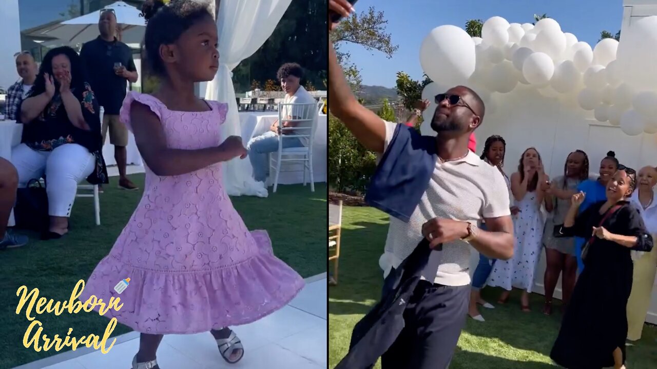 Dwyane & Gabriel's Daughter Kaavia Gets The Party Started! 💃🏾