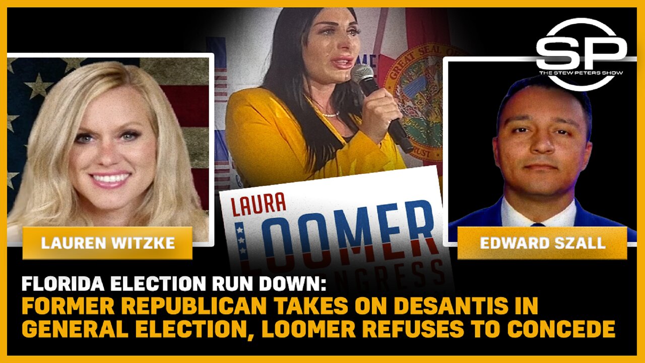 Florida Election: Former Republican Fights Desantis In General Election, Loomer Won't Concede