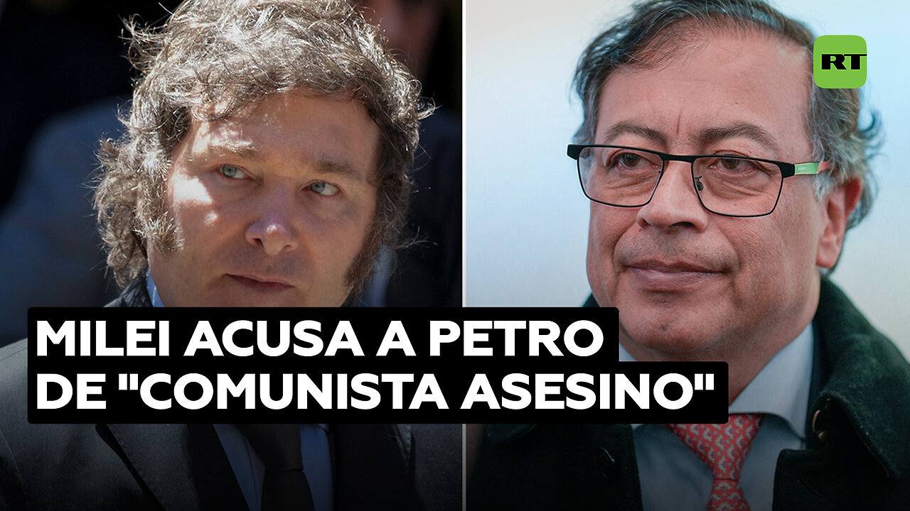 Milei califica a Petro de "comunista asesino" y le acusa de "estar hundiendo a Colombia"