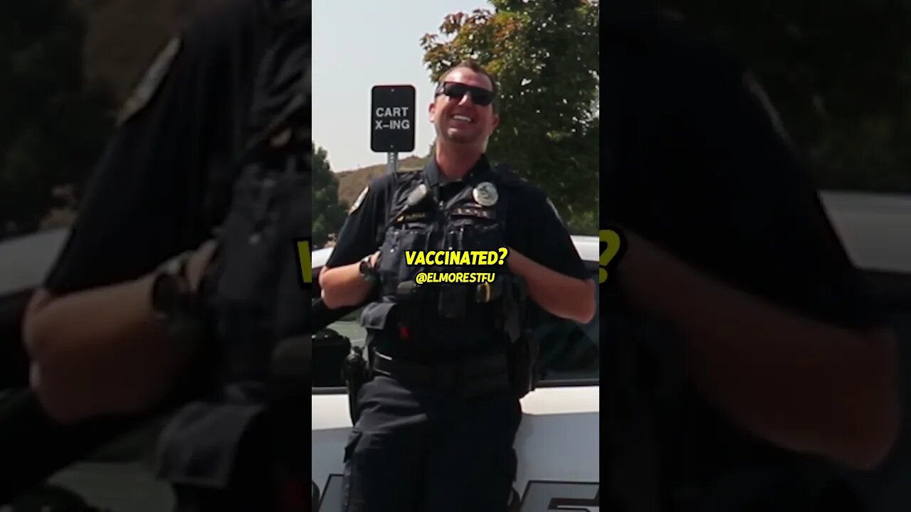 Cop Tells Me To Step Back Because Of COVID