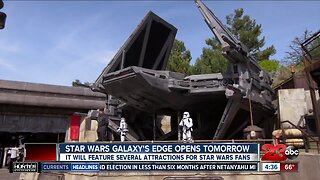 Sneak peak of Star Wars Galaxy's Edge