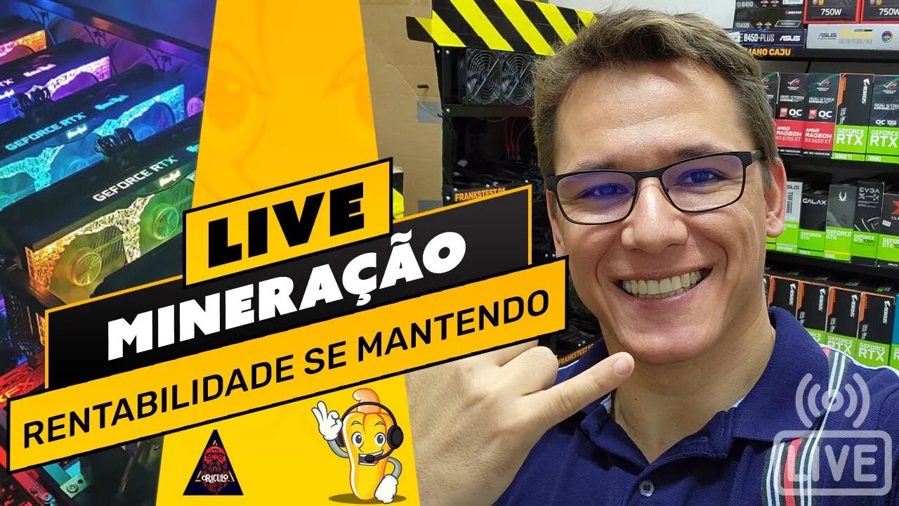 📽️ LIVE! BATE PAPO E TIRA DÚVIDAS - RENTABILIDADE SE MANTENDO