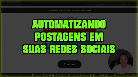 AUTOMATIZANDO POSTAGENS EM SUAS REDES SOCIAIS (IFTTT)