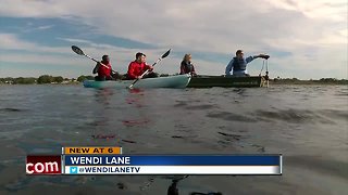 New program lets college students monitor water quality at Hunters Lake