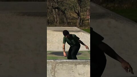 back disaster revert action on the spine from Connor Wine at Millersville #skatepark #skate