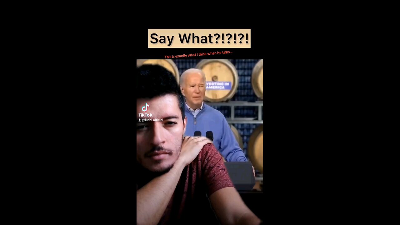 What I Hear When Biden Talks 😭😂