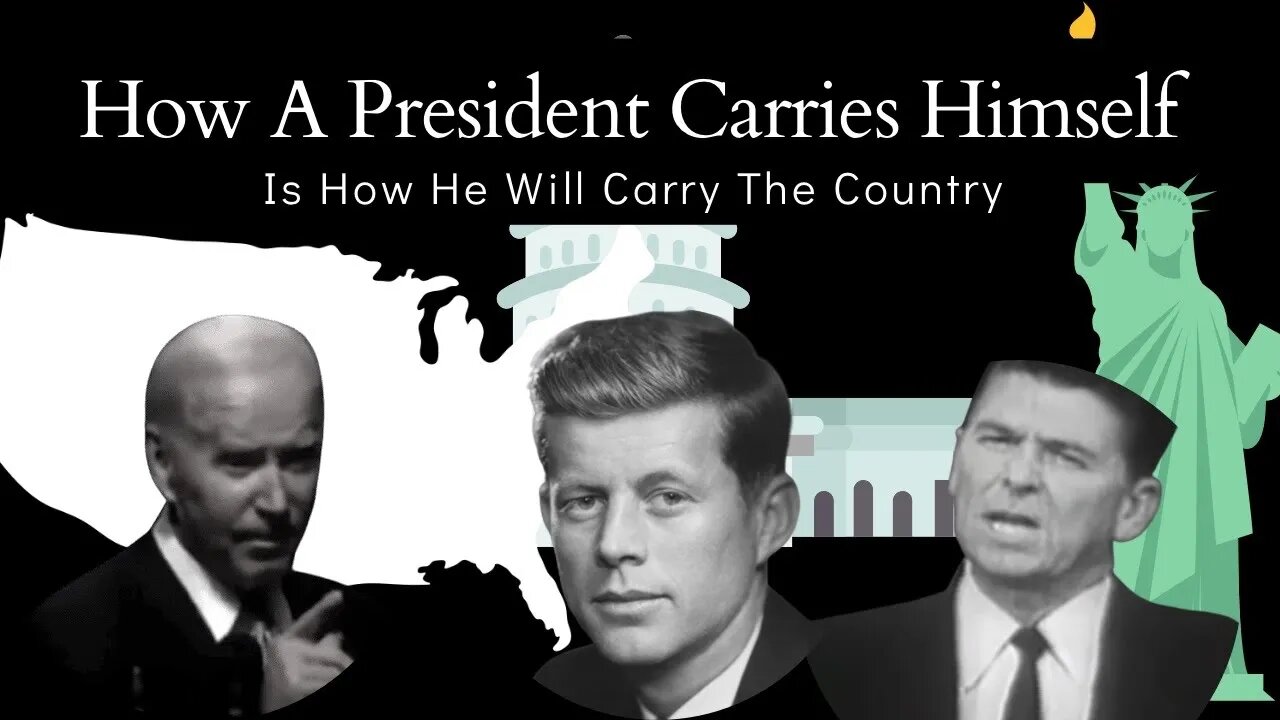 How A President Carries Himself…