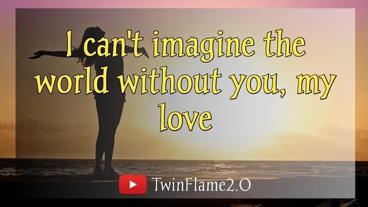 🕊 I can't imagine the world without you🌹 | Twin Flame Reading Today | DM to DF ❤️ | TwinFlame2.0 🔥