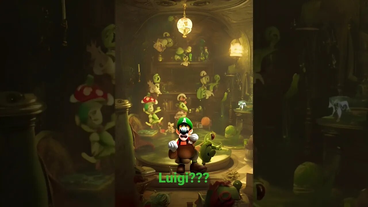 AI generated Luigi #supermariobros