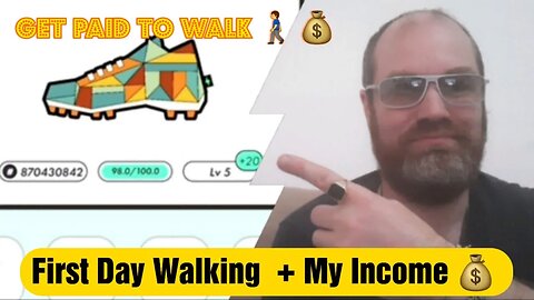 First Day Using stepn Crypto App That Pay you $ to Walk 🚶‍♂️
