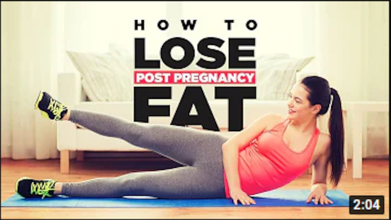 How to Lose Belly Fat After Pregnancy | 10 Effective ways Exercises