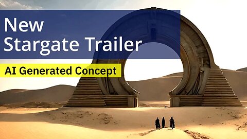 New Stargate Movie/TV Series AI Generated Concept