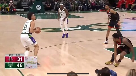 Jordan Nwora Is A Super Gremlin For This One 😲🤣😂 #MilwaukeeBucks #Bucks #giannis #jordannwora