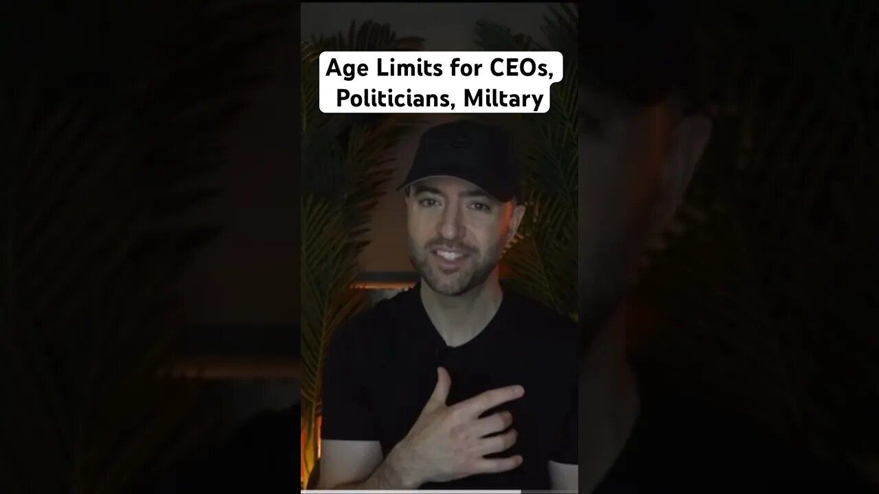 👀 Age Limits for CEOs vs Politicians💥 #shorts #politics #trump #biden #election #ceo #politicnews