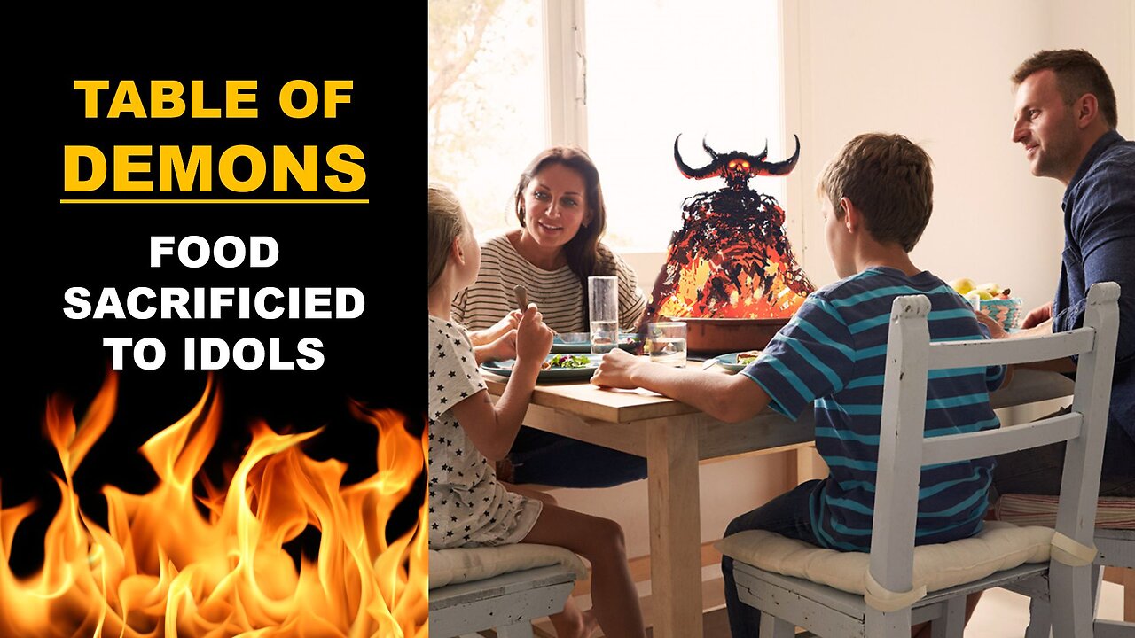 Table of Demons: Food Sacrificed to Idols | Torah Menorah