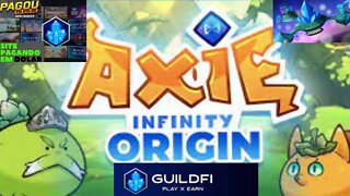 PLATAFORMA GUILDFI DANDO NFTS DO AXIE INFINITY ORIGIN / TUTORIAL COMPLETO