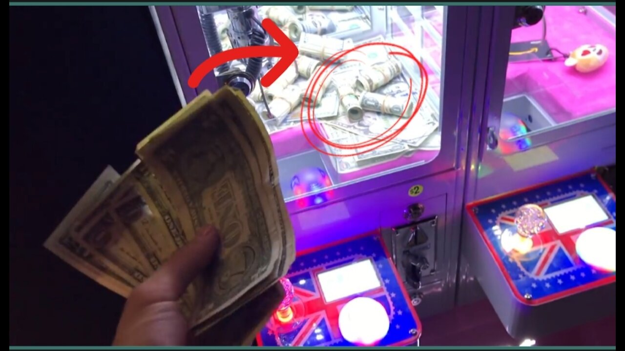 MONEY MONEY MONEY /JOYSTICK 2021 / HACKED THE CLASH CLAW MACHINE [WON REAL MONEY]