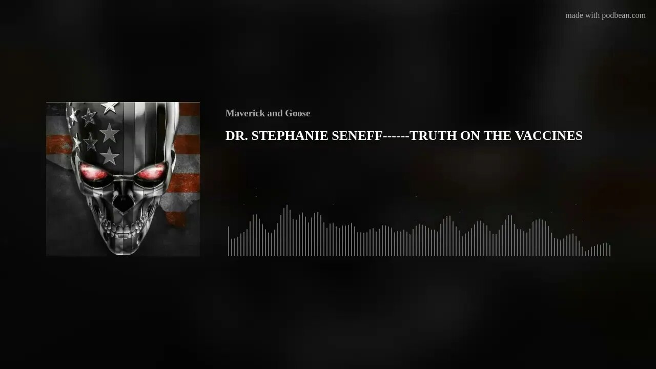 DR. STEPHANIE SENEFF------TRUTH ON THE VACCINES