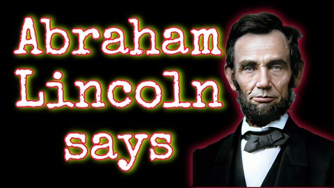 Abraham Lincoln message for you| listen carefully| #motivational #quotes