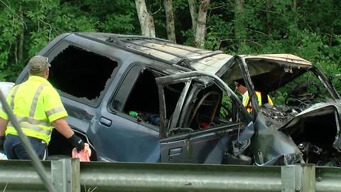 FHP: Man fatally struck by dump truck while pushing disabled vehicle