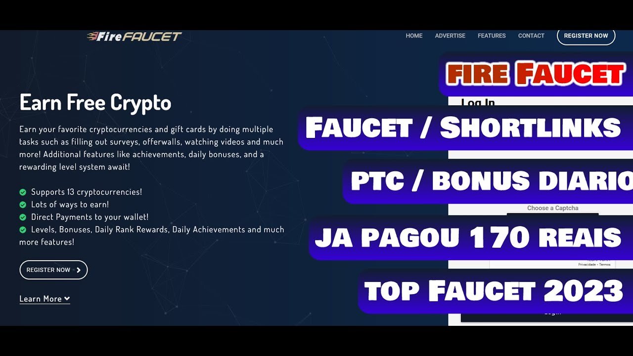 FIREFAUCET TOP FAUCET PARA 2023 TUTORIAL BASICO PARA GANHAR PAGOU 170 REAIS NA FAUCETPA