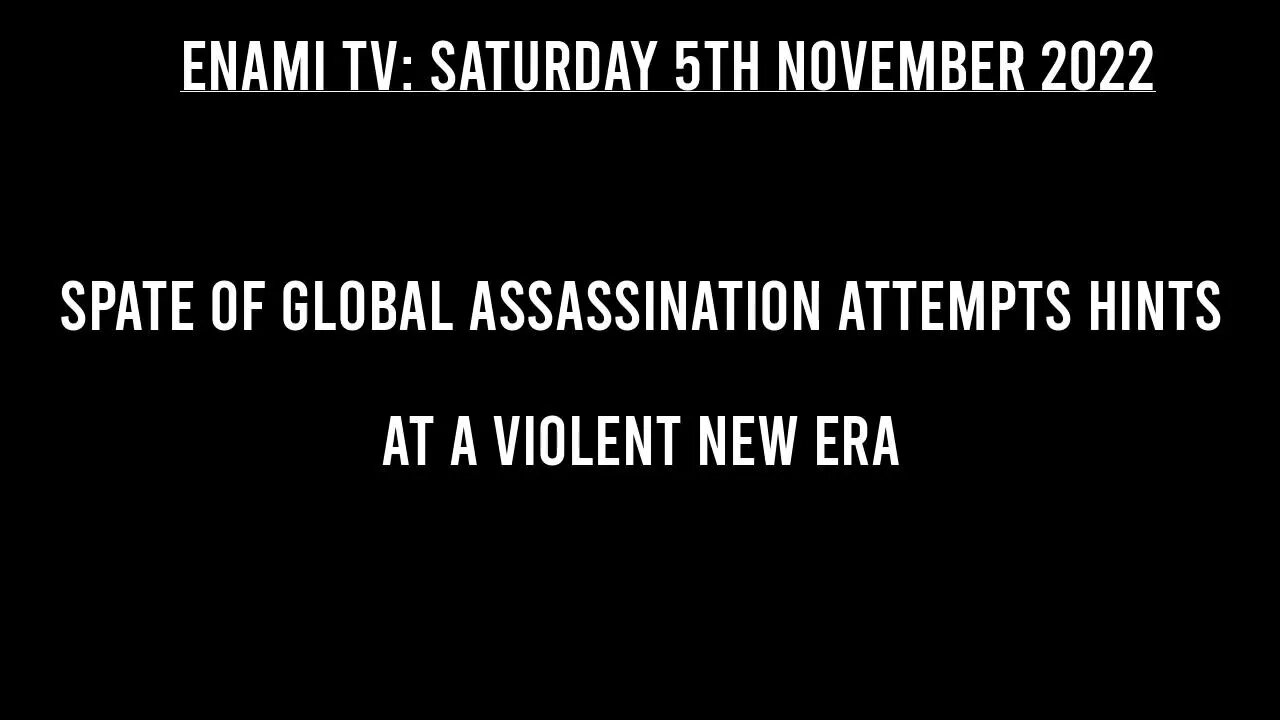Spate of global assassination attempts hints at a violent new era.