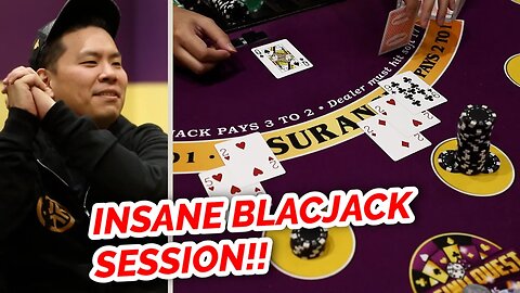BIG WIN STREAK!!! Blackjack Session with Alex & Timmy