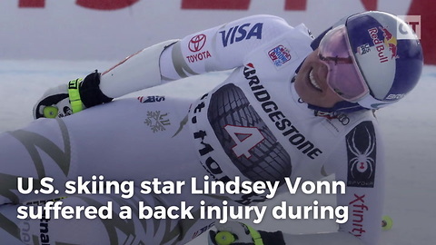 Skiier Lindsey Vonn Hurts Herself After Bashing Trump