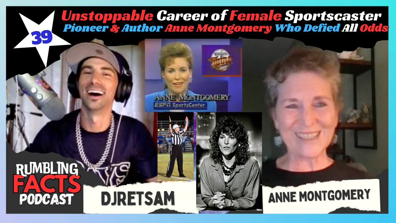 Unstoppable Career of Female Sportscaster Pioneer & Author Anne Montgomery Who Defied All Odds EP39