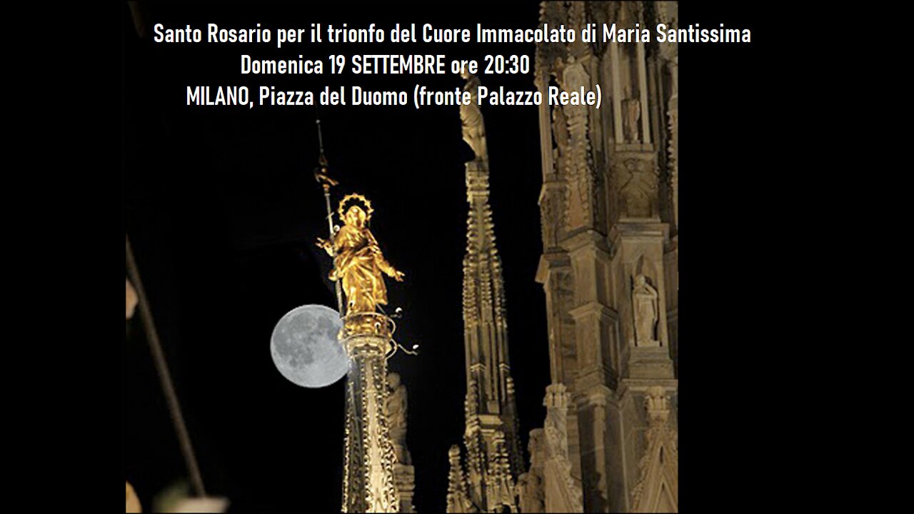 Rosario per il Trionfo del Cuore Immacolato di Maria Santissima