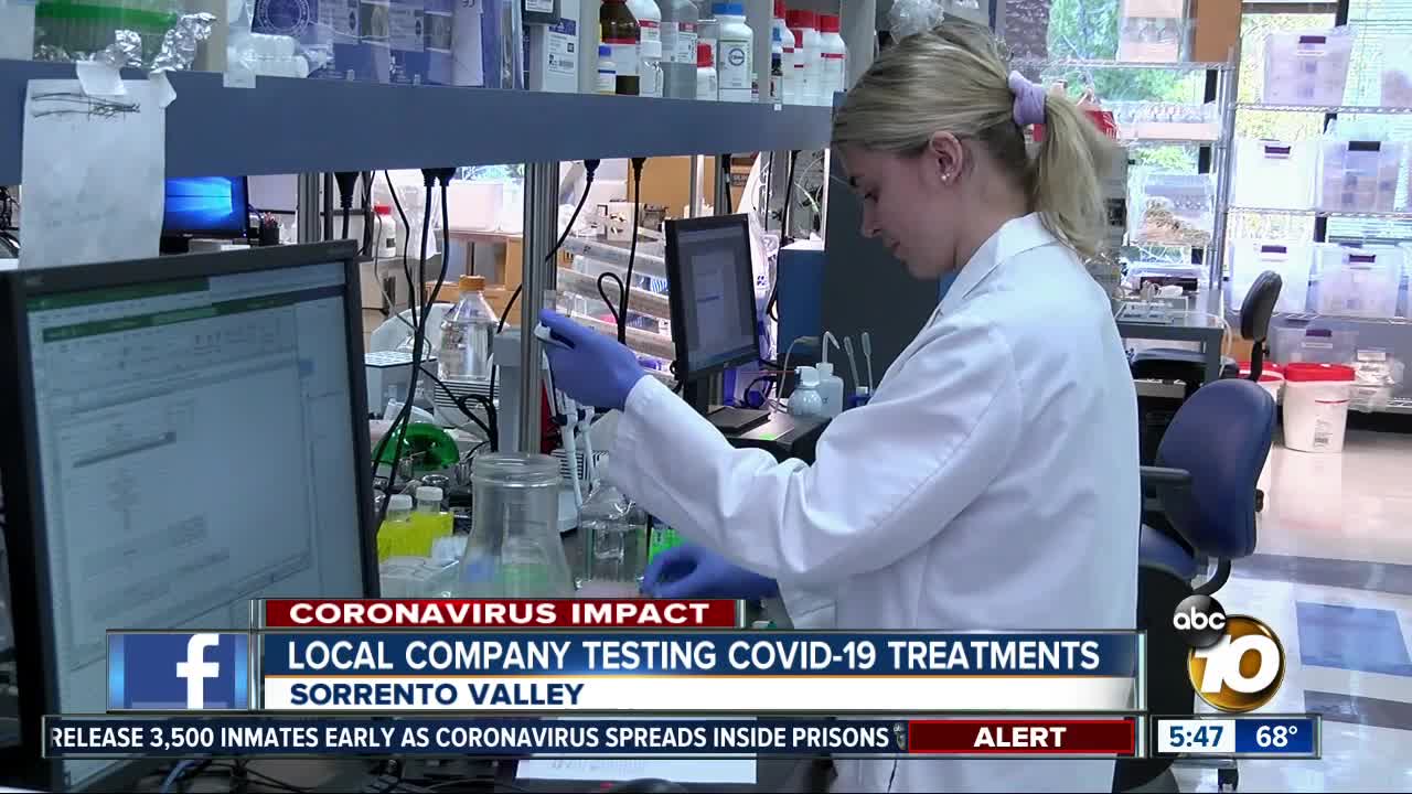 SD company in pre-clinical test for COVID treatments