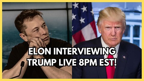 Trump And Elon - LIVE Twitter Space