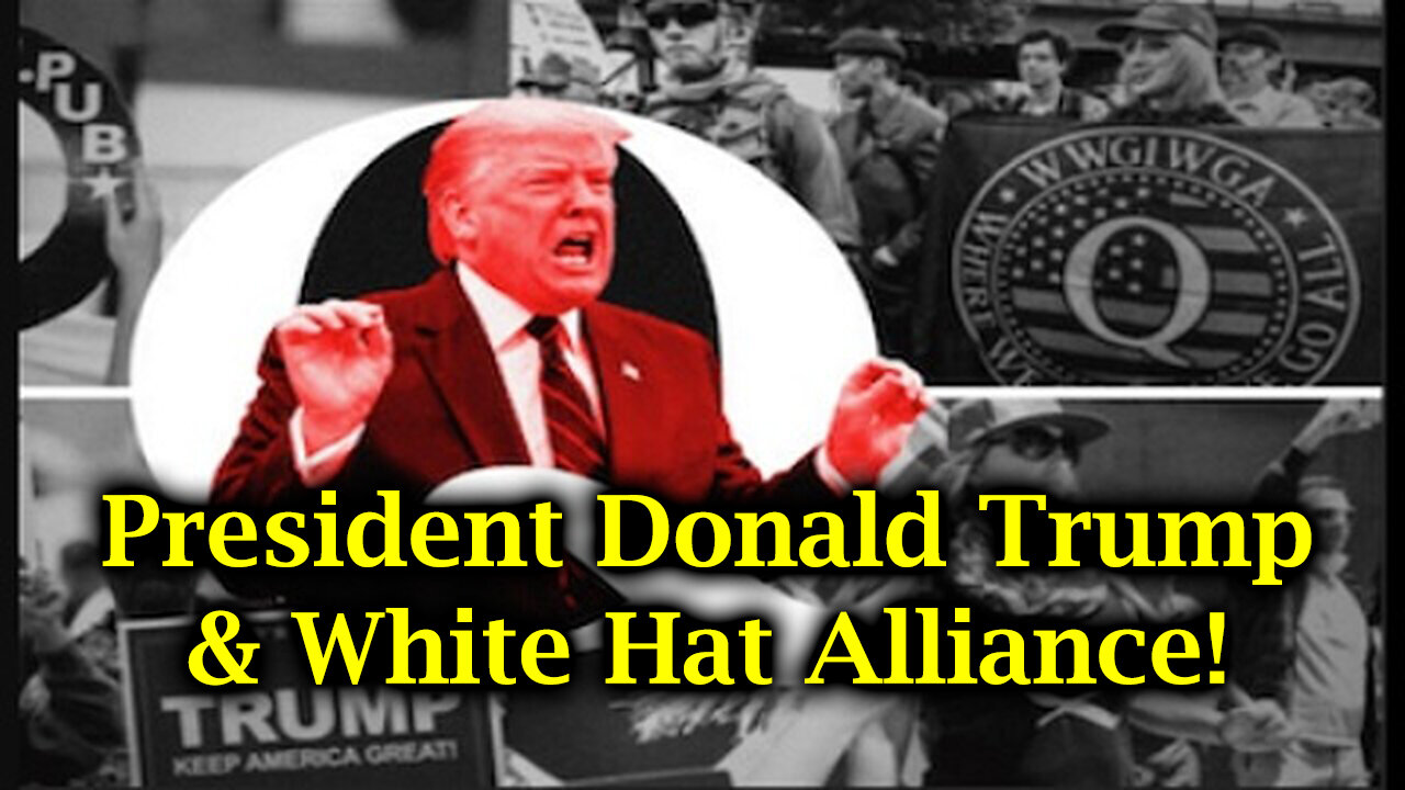 Q Plan To Save Humanity - President Trump & White Hat Alliance!