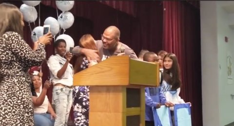 School's head custodian named finalist for the National Life-Changer of the Year award