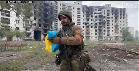 Footage released by Russia purports to show separatist soldiers in Sievierodonetsk