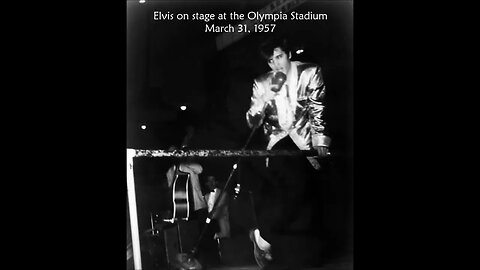 Elvis interview; March 31, 1957 Detroit, Michigan