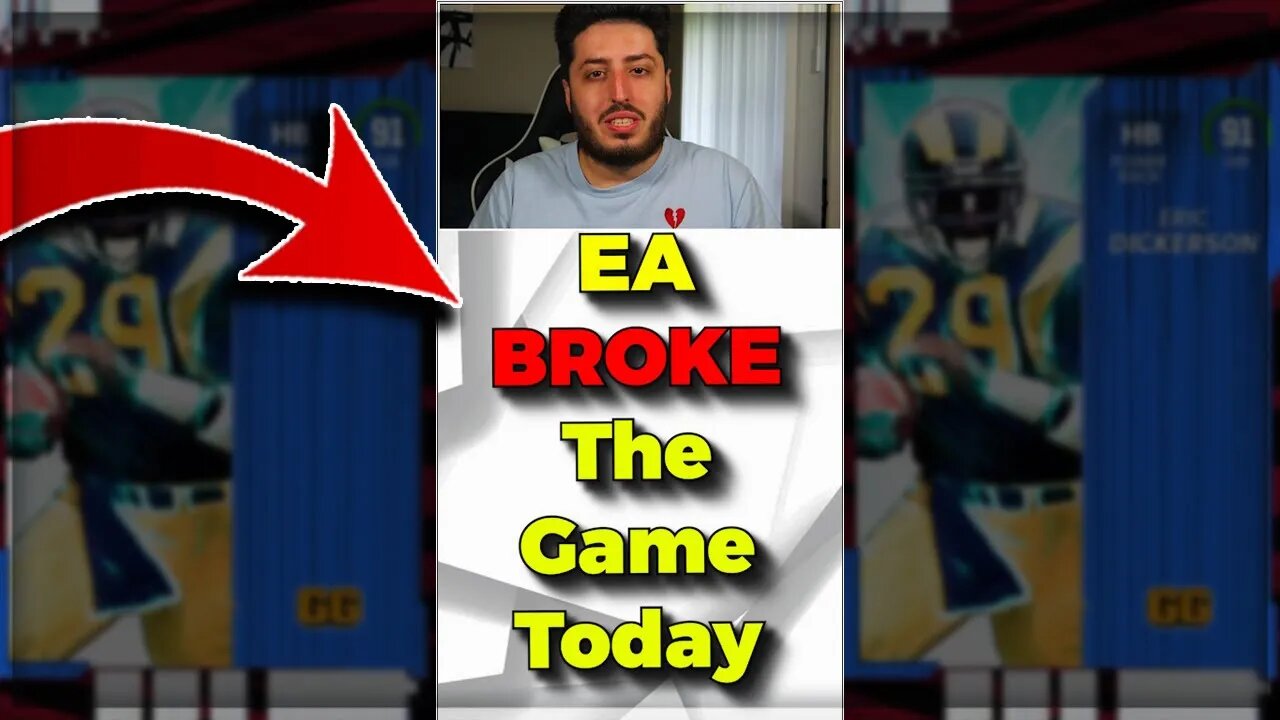 EA Broke The Game TODAY! | Madden 23 Ultimate Team Gridiron Guardians #shorts