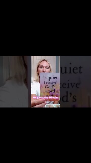 Daily everyday miracles #everydaymiracles #acourseinmiracles