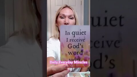 Daily everyday miracles #everydaymiracles #acourseinmiracles