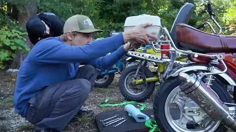 11 Riding 500 miles on 70’s Honda MINI BIKES to Find Ike’s ABANDONED Mountain Cabin! 2020 Fall Spec