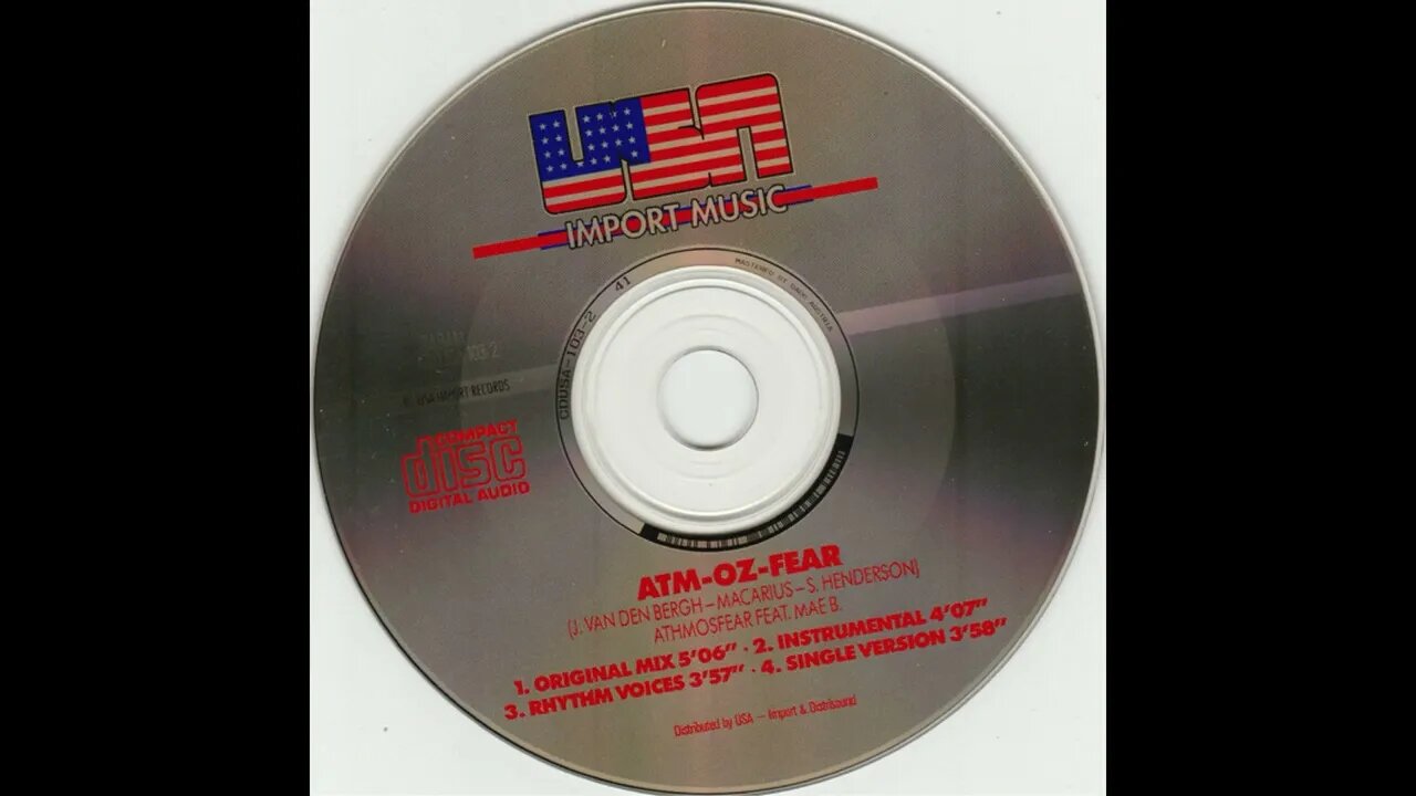 Atmosphere Feat Mae B- Atm Oz Fear (Original) The U S Atmosphere Mixes