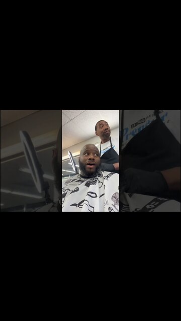 When they attempt to rob the wrong barbershop 💈