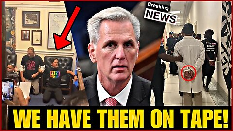 WILD!! Woke Far Left Activists STORM The Cap!tol & AMBUSH Kevin McCarthy’s Office|THEN THIS HAPPENED