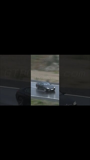 BMW M6 Gran Coupe is a 2WD driftcsr in the rain ☔️💧 #bmwm6 #bmwm6grandcoupe #bmwm6grancoupe #bmw