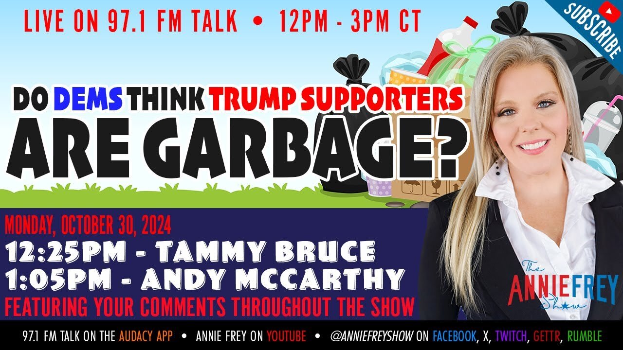 POLL: Do dems really think Trump supporters are garbage? 🗑️