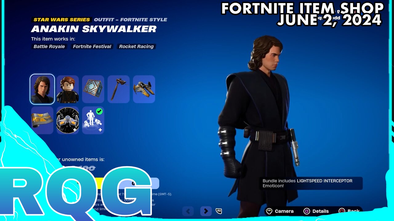 ANAKIN & PADME BUNDLES ARE FINALLY BACK! FORTNITE ITEM SHOP (June 2, 2024)