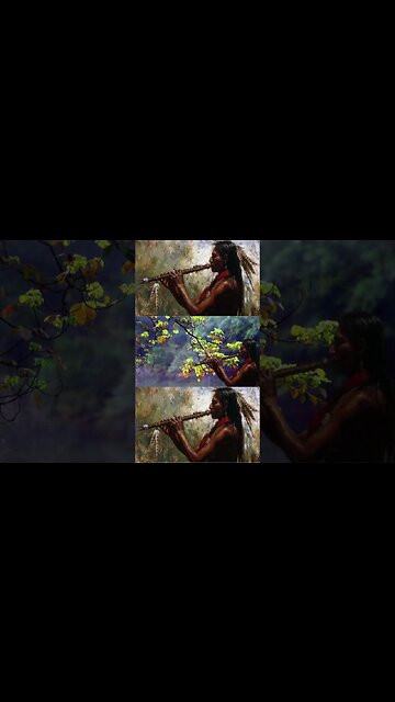 NATIVE FLUTE WITH RAIN IN NATURE TO RELAX AND MEDITATE #meditationmusic #flutemusic